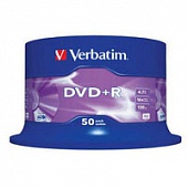  DVD+R Verbatim 4.7Gb 16x (43550) CakeBox 50