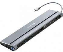 - Canyon Multiport Docking Station with 14 ports (CNS-HDS09B) USB Type-C (Thunderbolt 3)