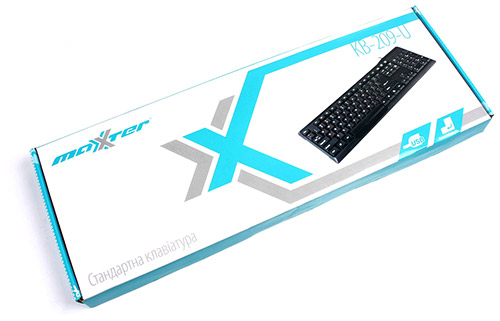 Клавиатура Maxxter KB-209-U USB Black