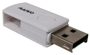 Кардридер внешний Maiwo microUSB - OTG, MicroSDHC (KS05) White