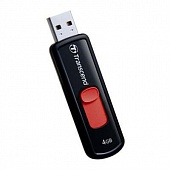 Накопитель USB 2.0   4Gb Transcend JF 500 (TS4GJF500) Black/Red