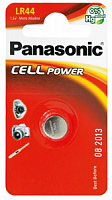 Батарейка Panasonic LR44 LR-44EL/1B Micro Alkaline 1.5V (1шт)