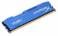 DDR3  8Gb 1600MHz Kingston HyperX Fury (HX316C10F/8) Blue