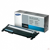 Картридж Samsung CLT-C406S с голубым тонером для цветных печатающих устройств серий 