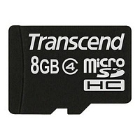Карта памяти microSDHC   8Gb Transcend (TS8GUSDC4) Class 4 no adapter