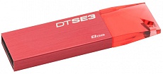 Накопитель USB 2.0   8Gb Kingston DTSE3 (KC-U688G-4C1R) Metalic Red