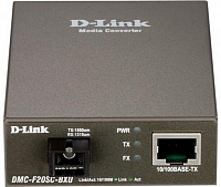Медиаконвертер D-Link DMC-F20SC-BXU 1x100BaseTX- 100BaseFX, WDM (Tx1310, Rx1550), SM 20km, SC