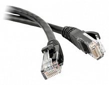 Патч-корд литой CAT5e UTP RJ45 Cablexpert (PP12-5M/BK) 5m черный