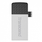 Накопитель USB 2.0  16Gb Transcend JF 380 (TS16GJF380S) Silver OTG