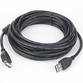 Кабель-удлинитель USB 2.0 AM/AF Cablexpert (CCF-USB2-AMAF-15) 4.5m, ферритовый фильтр