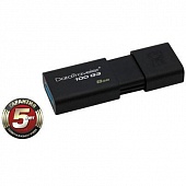 Накопитель USB 3.0   8Gb Kingston DT 100G3 (DT100G3/8GB)