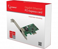 Сетевая карта 1000 Base-TX PCI-E Realtek Gembird (NIC-GX1)