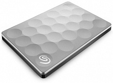 Винчестер Ext. 2.5" 1Tb USB 3.0 Seagate Backup Plus Portable Ultra Slim (STEH1000200) Platinum