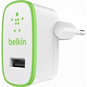 Зарядное устройство Belkin USB HomeCharger (USB 2.4Amp), Білий