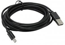 Кабель USB 2.0 AM - micro USB Defender USB08-10BH (87469) 3m, black