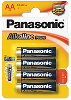 Батарейка Panasonic AA LR6APB/4BP Alkaline Power (4шт)