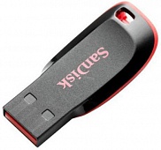 Накопитель USB 2.0  16Gb SanDisk Cruzer Blade (SDCZ50-016G-B35)