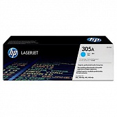 Картридж HP CE411A  305A ~2600 стр@5% (A4) для серии LaserJet Pro M351a/ M375nw/ M451dn/ M451dw/cyan