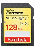 Карта памяти SDXC 128Gb SanDisk Extreame (SDSDXVF-128G-GNCIN) UHS-I U3 V30 90 Mb/s