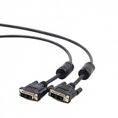 Кабель DVI - DVI (18+1) Cablexpert (CC-DVI-BK-6) 1.8m Single link Black