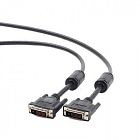 Кабель DVI - DVI (24+1) Cablexpert (CC-DVI2-BK-6) 1.8m Dual Link Black