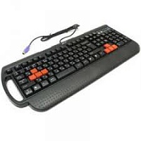Клавиатура A4 Tech X7-G700 PS/2 Black